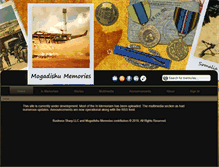 Tablet Screenshot of mogadishumemories.com